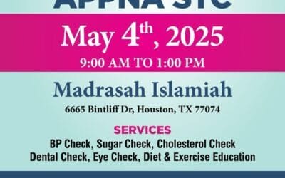 Celebrating Community & Care: APPNA STC Healthfair Reaches Over 500 Patients!